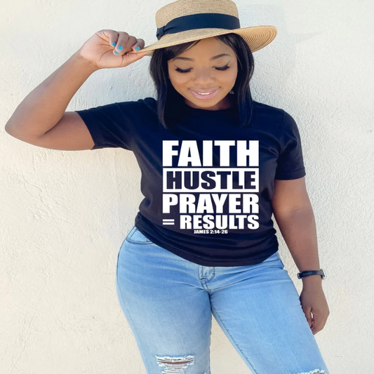 Faith, Hustle, Prayer = Results